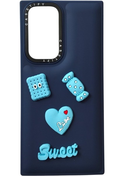 Samsung S22 Ultra Emojili Silikon Kılıf