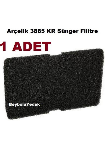 Arçelik 3885 Kr Çamaşır Kurutma Makinesi Sünger Filtre , 3885KRE