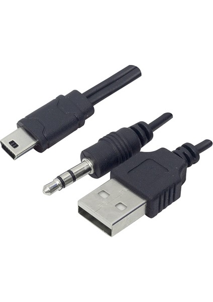 USB To Aux - 5 Pin Kablo (Müzik Kutusu Kablosu)* PL-8624 (4604)