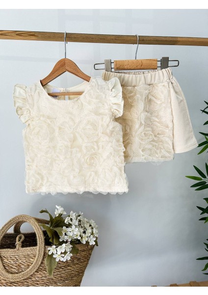 Payto Kids Güllü Etekli Takım