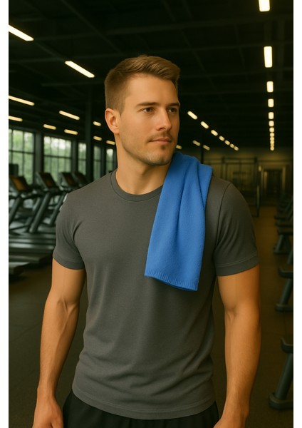 30 x 85 cm Fitness Havlusu, Spor Havlusu, Sporcu Havlusu, Antreman Havlusu, Gym Havlusu