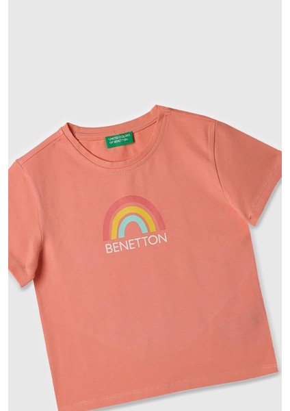 Kız Çocuk T Shirt K.pudra BNT-G21814 modelleri