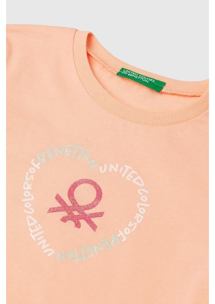 Kız Çocuk T Shirt Somon 3I1XG10HU modelleri