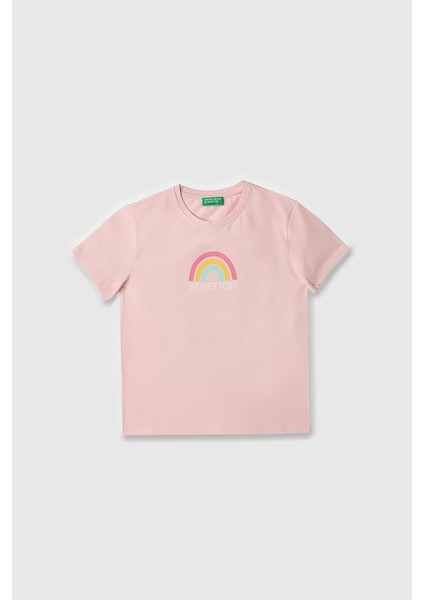 Kız Çocuk T Shirt A.pembe BNT-G21814