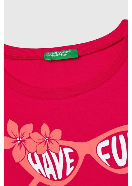 Kız Çocuk G Tshirt Fuşya 3JERC10PB modelleri