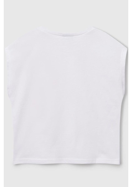 Kız Çocuk G Tshirt Beyaz 3JERC10PB fiyatları