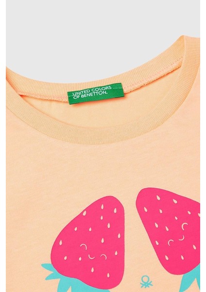 Kız Çocuk Tshirt Turuncu 3JERG10J3 modelleri