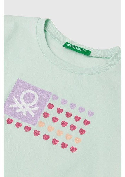 Kız Çocuk T Shirt Mint 3I1XG10HU modelleri