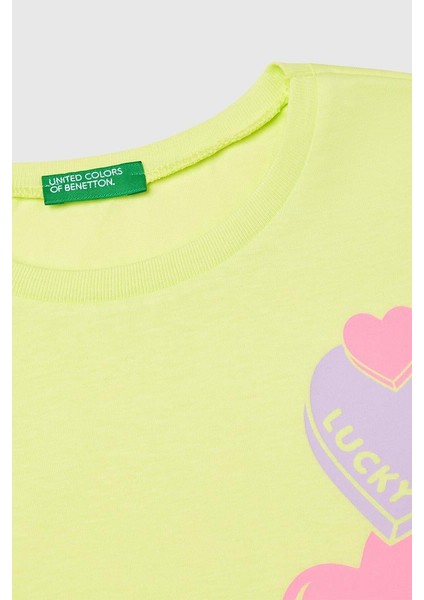 Kız Çocuk G Tshirt Sarı 3JERC10PB modelleri