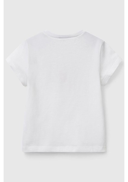 Kız Çocuk T Shirt Beyaz 3I1XG10HU fiyatları