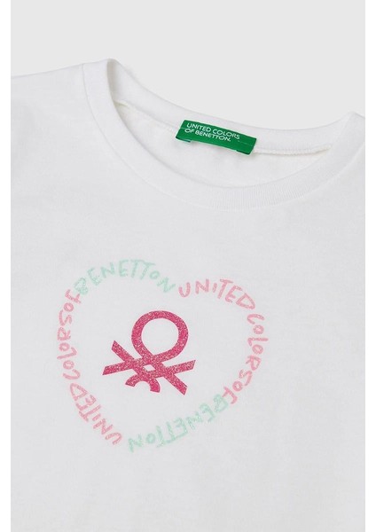 Kız Çocuk T Shirt Beyaz 3I1XG10HU modelleri