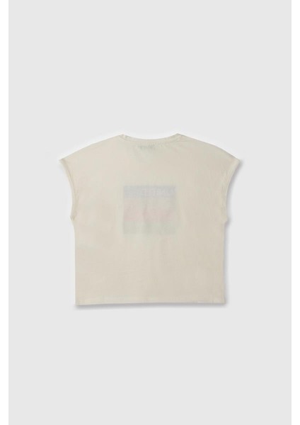 Kız Çocuk T Shirt Beyaz BNT-G21766 fiyatları