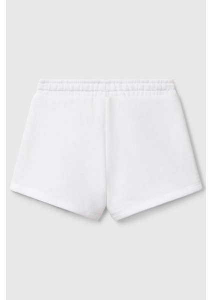 Kız Çocuk Şort Beyaz 3J70G901R fiyatları