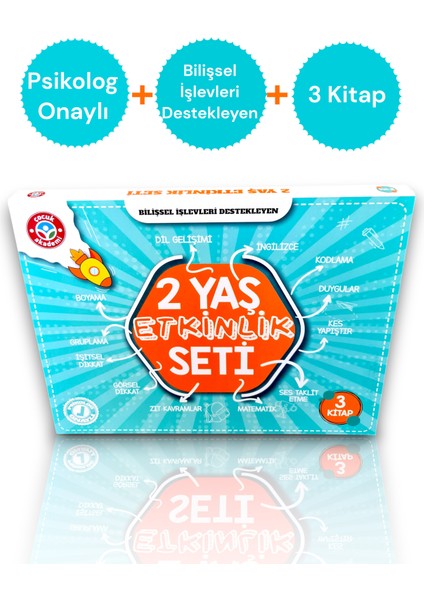 2 Yaş Etkinlik Seti, Eğitici Kitaplar