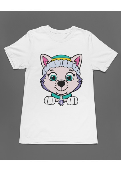 Mini Kahraman Everest Paw Patrol Unisex Tişört T-Shirt