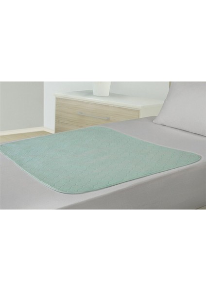 Yıkanabilir, Emici, Sıvı Geçirmez Hasta Altı Pedi (75 x 85 cm ) Standart Kanatsız 4 Katlı Koruma