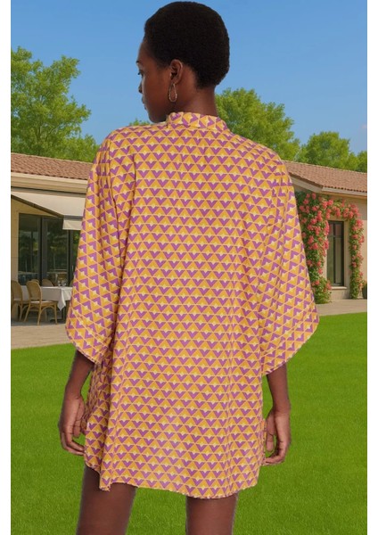 Kadın Yazlık Mini Pamuklu Plaj Elbisesi V Yaka Çiçek Desenli Konforlu Kesim Kaliteli Işçilik modelleri