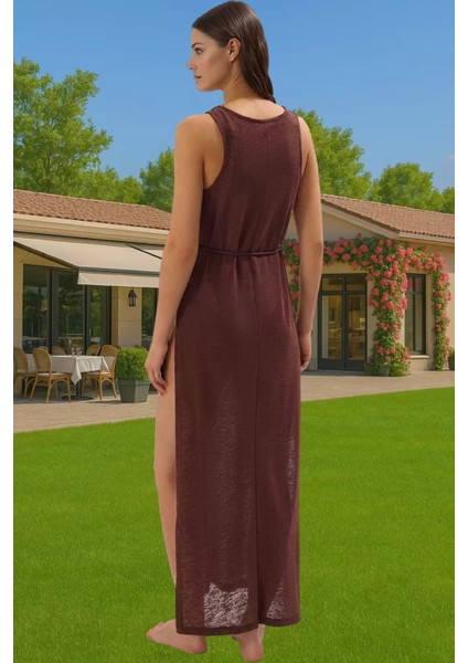 Yazlık Şık Kadın Maxi Örme Elbise Plaj ve Günlük Trend Tasarım Rahat Kullanım Dayanıklı Malzeme modelleri