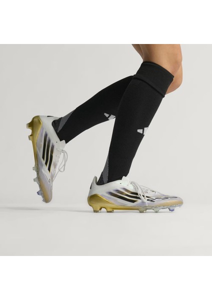 Erkek Beyaz Krampon F50 ELITE FG JH7617 modelleri