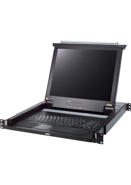 Sürgülü Kasaya Sahip, Kvm SWITCH&#039;I Olmayan, Türkçe Klavye, Touchpad ve 17 LCD Ekranı Bulunan Konsol, Konsol Sayısı 1