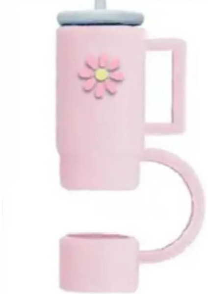 Pipet Tıpası Quencher Pipet Tıpası Çiçek Detaylı Pipet Tıpası