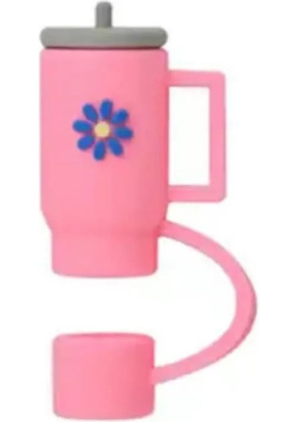 Pipet Tıpası Quencher Pipet Tıpası Çiçek Detaylı Pipet Tıpası