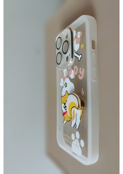 iPhone 14 Pro Dönme Hareketli Çarklı Kılıf