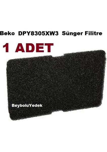 Beko Dpy 8305 Xw3 / D86HP ÇAMAŞIR Kurutma Makinesi Sünger Filitre