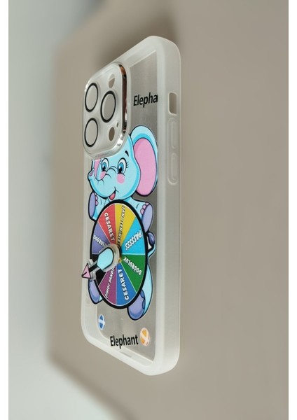iPhone 14 Pro Dönme Hareketli Çarklı Kılıf