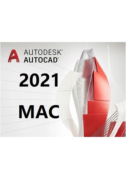 Autocad 2021 (Mac) - 1 Mac 1 Yıl Autodesk Key