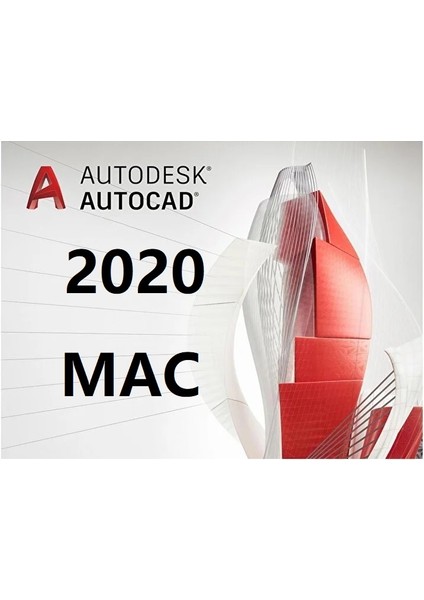 Autocad 2020 (Mac) - 1 Mac 1 Yıl Autodesk Key