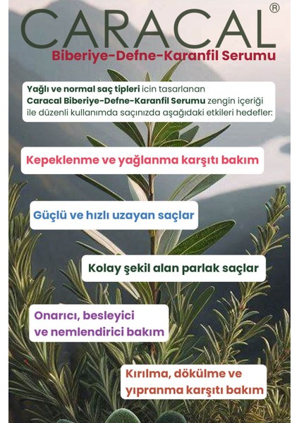 Rosemary Complex Kepek ve Yağlanma Karşıtı Saç Bakım 100 ml Biberiye Suyu