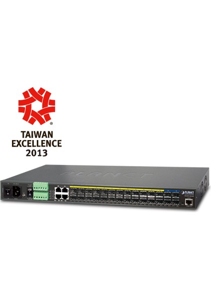Yönetilebilir Metro Ethernet Switch (Managed Metro Ethernet Switch)&lt;br&gt; 24-Port 100/1000BASE-X Sfp Yuva&lt;br&gt; 4-Port 10G Sfp+ Yuva