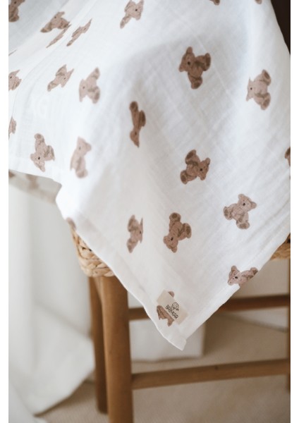 Bear Puset Örtüsü Müslin Pamuk fırsatları