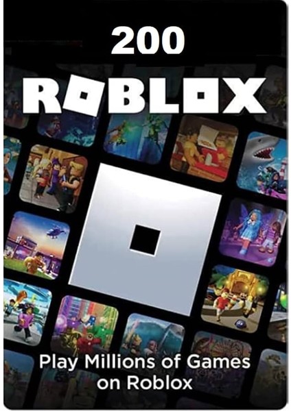 Gift Hediye Kartı - 200 Robux