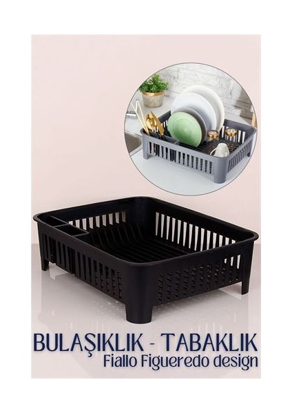Bulaşıklık Siyah F.figueredo Design