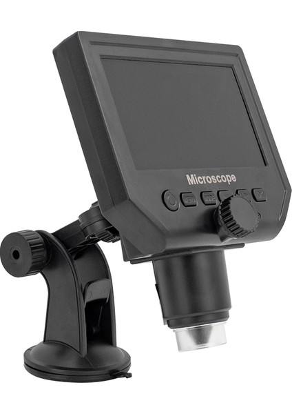 4.3 LCD Dıgıtal Ekranlı 3.6 Mp Hd Taşınabilir Mikroskop (1-600X Zoom-Lityum Pilli) (4767)