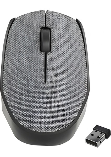 Everest KM-218 USB Gri 2.4ghz Kumaş Yüzey Kablosuz Mouse