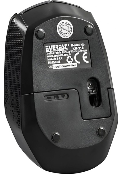 Everest KM-218 USB Gri 2.4ghz Kumaş Yüzey Kablosuz Mouse