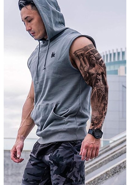 Poseidon Kol Dövmesi Kol Kaplama Geçici Dövme Tattoo fiyatları