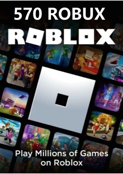 Gift Hediye Kartı - 570 Robux