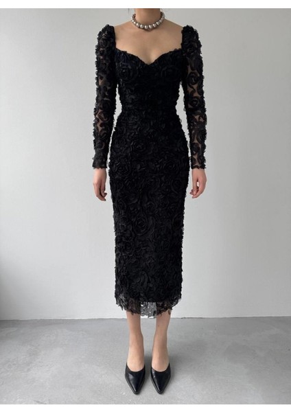 Folers Çiçek Desenli Elbise fiyatları