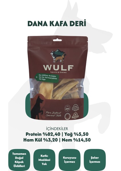 Dana Kafa Deri 100 Gram %100 Doğal Köpek Ödül Maması modelleri