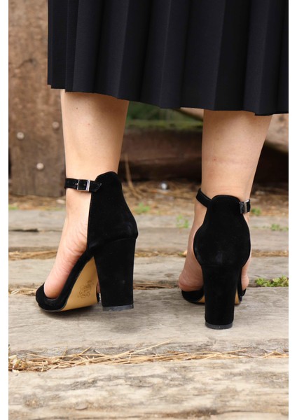 Tek Pant Kemerli Topuklu Ayakkabı 516 modelleri