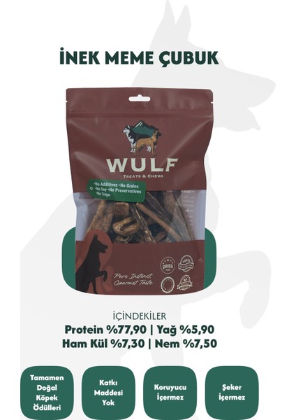 Inek Meme 100 Gram %100 Doğal Köpek Ödül Maması modelleri