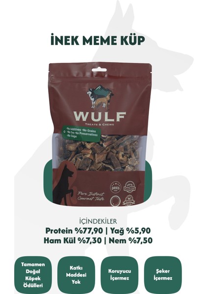 Inek Meme Mini 100 Gram %100 Doğal Köpek Ödül Maması modelleri