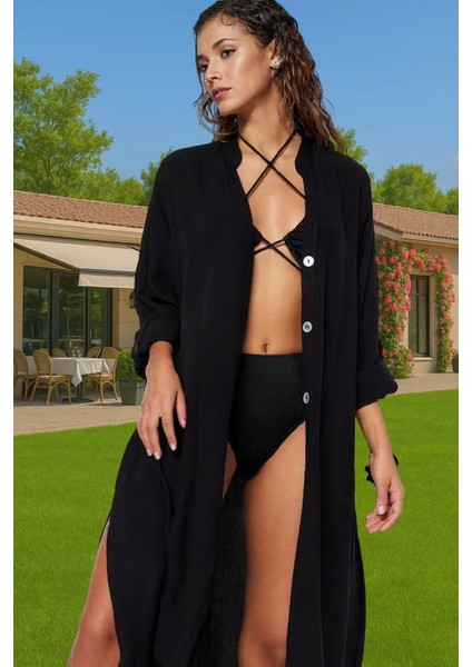 Yazlık Şık Viskoz Dokuma Midi Elbise Rahat Günlük Kullanım Kaliteli Işçilik Günlük Kullanım Için fiyatları