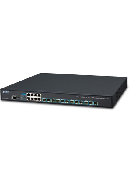 Layer 3 Yönetilebilir Switch (Layer 3 Managed Switch)&lt;br&gt; 12 x 10GBASE-SR/LR Sfp+ Yuva (1000BASE-SX/LX/BX Sfp Uyumlu)&lt;br&gt; 8 x 10/100/1000T&LT;BR&GT; ÇIFT 100~240V Ac Yedek Güç&lt;br&gt; ko