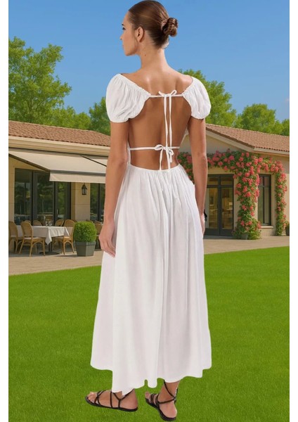 Şık Kadın Yazlık Maxi Elbise Viskoz Polyester Dokuma Rahat ve Şık Şık Görünüm Kaliteli Işçilik indirimleri