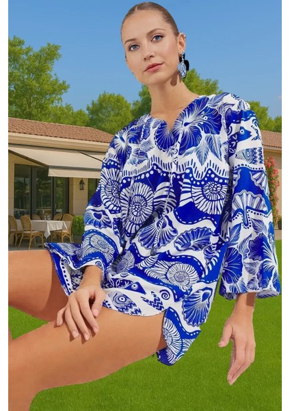 Tesettür Dokuma Pamuk Mini Elbise Yazlık Plaj Şıklığı Seçkin Malzeme Rahat ve Şık Yüksek Kalite fırsatları